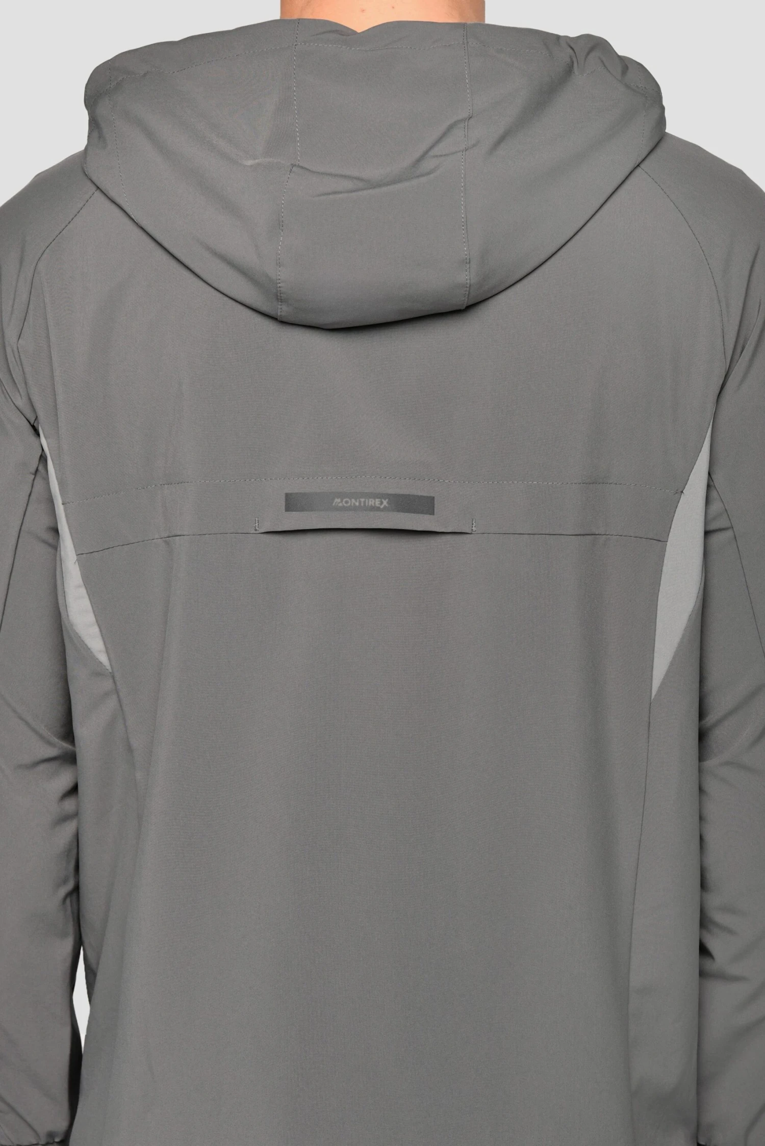 Lumos Jacket - Cement Grey Lumos Jacket - Cement Grey -MONTIREX CLOHTING SALE Lumosjacket CementGrey Backdetail scaled