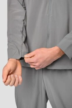 Lumos Jacket - Cement Grey 7 Lumos Jacket - Cement Grey -MONTIREX CLOHTING SALE Lumosjacket CementGrey Sleevedetail