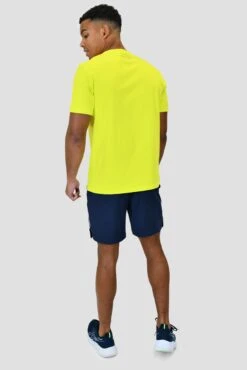 M Logo T-Shirt - Electric Lime -MONTIREX CLOHTING SALE M LOGO TEE ELECTRIC LIME back