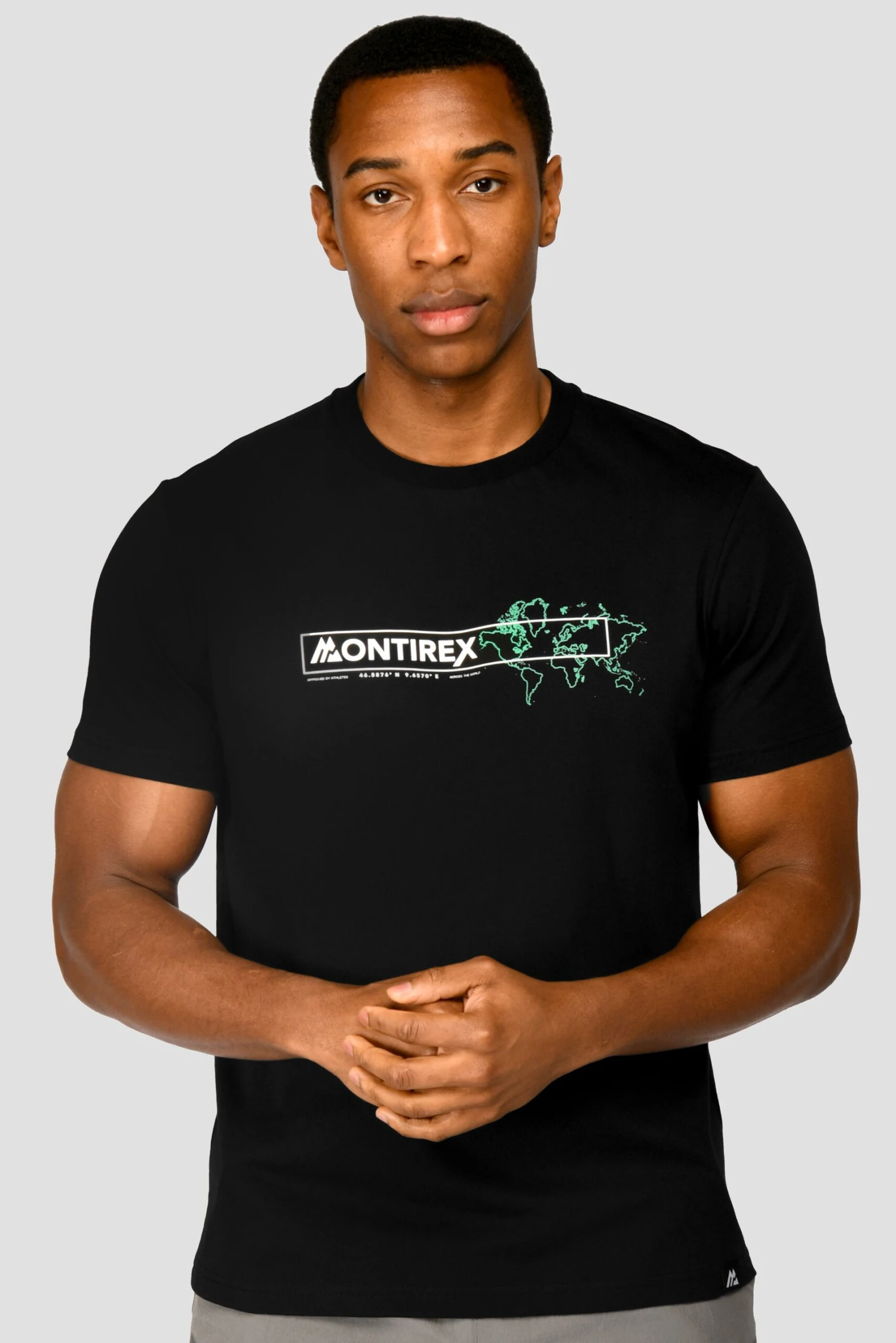 MTX Global T-Shirt - Black MTX Global T-Shirt - Black -MONTIREX CLOHTING SALE MTX GLOBAL TEE BLACK close frontt scaled
