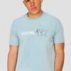 MTX Global T-Shirt - Moonstone -MONTIREX CLOHTING SALE MTX GLOBAL TEE MOONSTONE close front