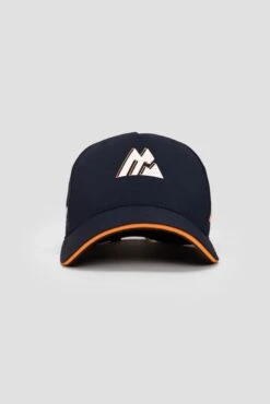 MTX Run City Amsterdam Cap - Midnight Blue -MONTIREX CLOHTING SALE MTX RUN CITY AMSTERDAM CAP CEMENT GREY FRONT
