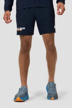 MTX Run City Amsterdam Short - Midnight Blue/Naval/Fiery Orange -MONTIREX CLOHTING SALE MTX RUN CITY AMSTERDAM SHORT 3