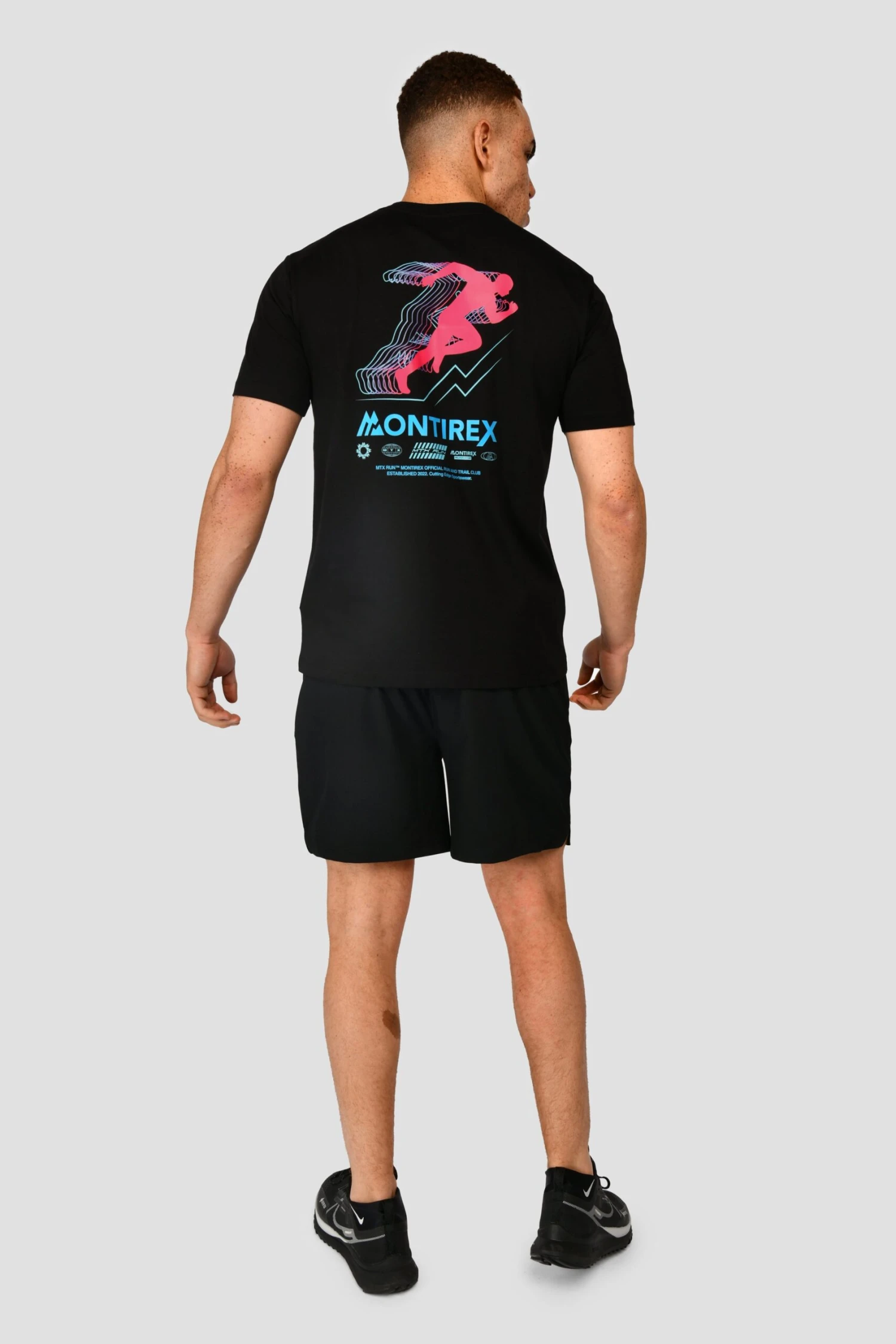 MTX Run Vital Cotton T-Shirt - Black MTX Run Vital Cotton T-Shirt - Black -MONTIREX CLOHTING SALE MTX RUN VITAL COTTON TEE BLACK back scaled