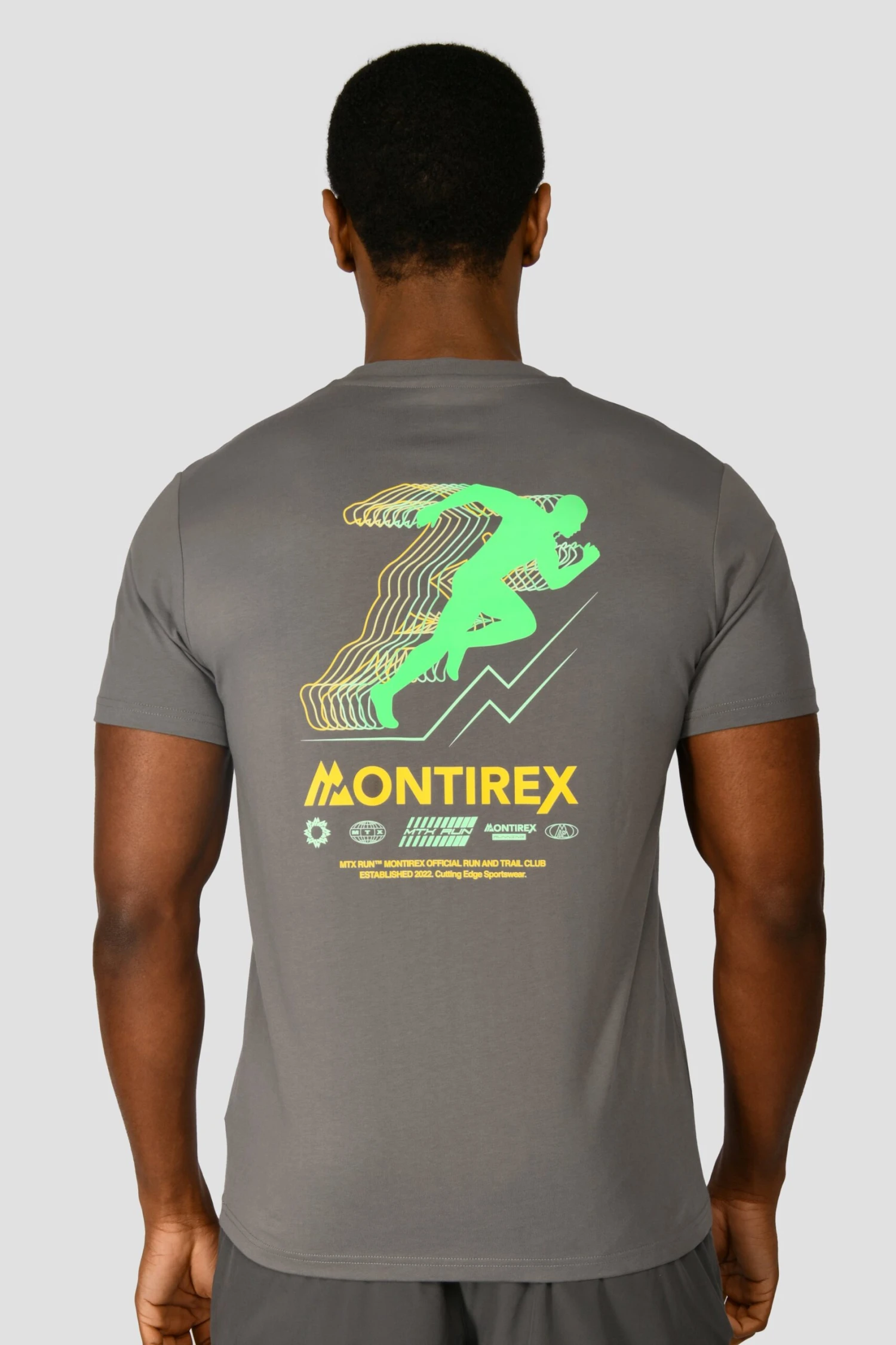 MTX Run Vital Cotton T-Shirt - Cement Grey MTX Run Vital Cotton T-Shirt - Cement Grey -MONTIREX CLOHTING SALE MTX RUN VITAL COTTON TEE CEMENT GREY close back scaled