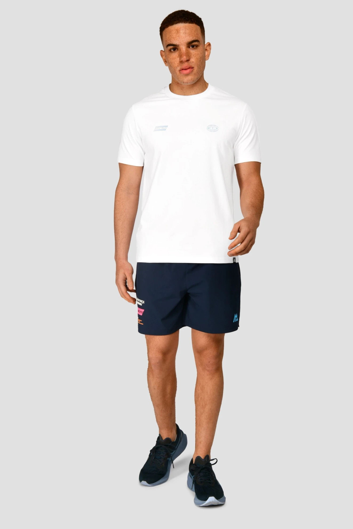 MTX Run Vital Cotton T-Shirt - White MTX Run Vital Cotton T-Shirt - White -MONTIREX CLOHTING SALE MTX RUN VITAL COTTON TEE WHITE front scaled