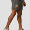 MTX Run Vital Short - Cement Grey/Jet Grey -MONTIREX CLOHTING SALE MTX RUN VITAL SHORT JET GREY side other