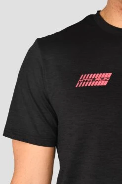 MTX Run Vital T-Shirt - Black 8 MTX Run Vital T-Shirt - Black -MONTIREX CLOHTING SALE MTX RUN VITAL TEE BLACK logo2