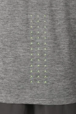 MTX Run Vital T-Shirt - Jet Grey 6 MTX Run Vital T-Shirt - Jet Grey -MONTIREX CLOHTING SALE MTX RUN VITAL TEE JET GREY back close detail