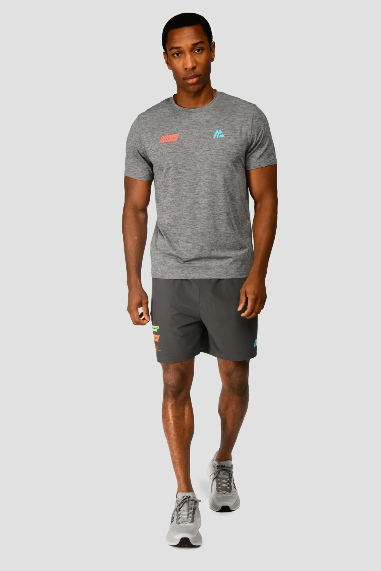 MTX Run Vital T-Shirt - Jet Grey MTX Run Vital T-Shirt - Jet Grey -MONTIREX CLOHTING SALE MTX RUN VITAL TEE JET GREY front scaled