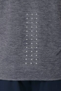 MTX Run Vital T-Shirt - Midnight Blue -MONTIREX CLOHTING SALE MTX RUN VITAL TEE MIDNIGHT BLUE back detail