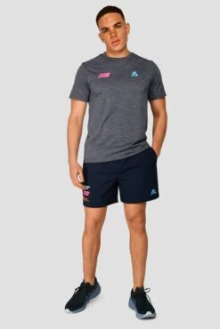 MTX Run Vital T-Shirt - Midnight Blue -MONTIREX CLOHTING SALE MTX RUN VITAL TEE MIDNIGHT BLUE front