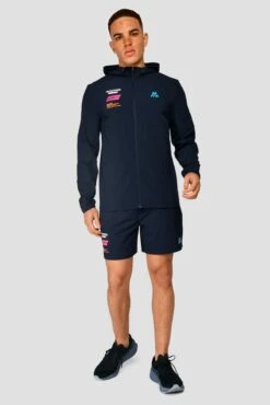 MTX Run Vital Windbreaker - Midnight Blue -MONTIREX CLOHTING SALE MTX RUN VITAL WINDBREAKER MIDNIGHT BLUE front