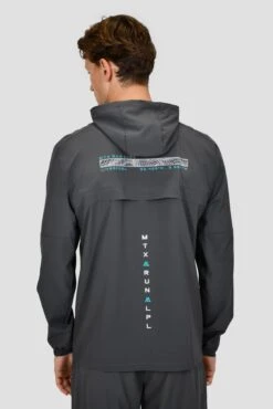 MTX Run LPL Jacket - Asphalt 3 MTX Run LPL Jacket - Asphalt -MONTIREX CLOHTING SALE MTX Run LPL Jacket Asphalt close back