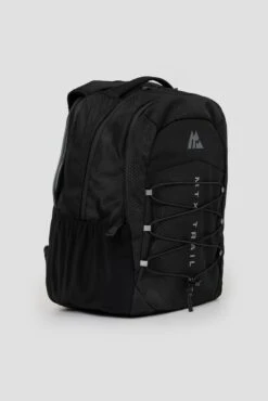 MTX Trail 2.0 32L Backpack - Black/Cement Grey -MONTIREX CLOHTING SALE MTX TRAIL BACKPACK BLACK 3