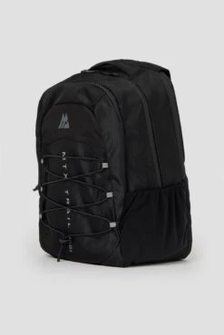 MTX Trail 2.0 32L Backpack - Black/Cement Grey -MONTIREX CLOHTING SALE MTX TRAIL BACKPACK BLACK 4
