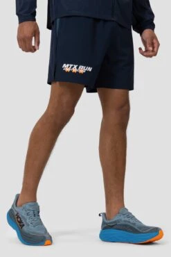 MTX Run City Amsterdam Short - Midnight Blue/Naval/Fiery Orange -MONTIREX CLOHTING SALE MTX RUN CITY AMSTERDAM SHORT 2