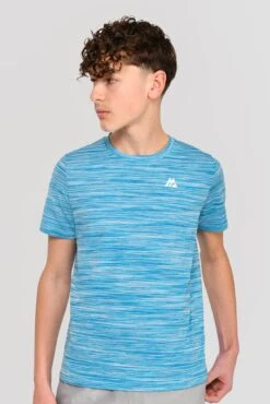 Junior Trail 2.0 T-Shirt - Neon Blue/Sky