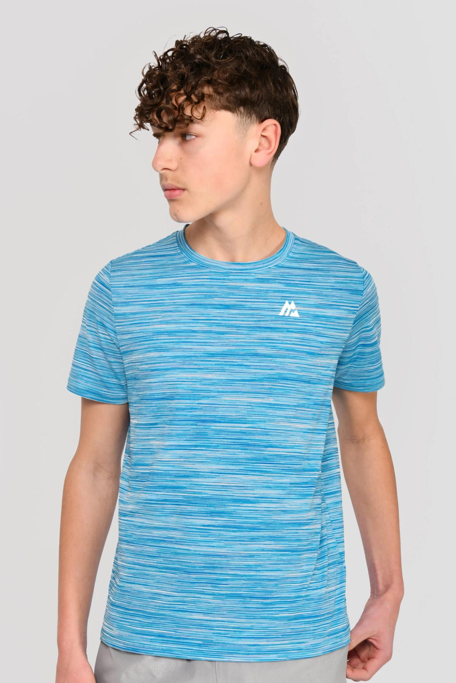 Junior Trail 2.0 T-Shirt - Neon Blue/Sky Junior Trail 2.0 T-Shirt - Neon Blue/Sky -MONTIREX CLOHTING SALE NEON BLUE NEON SKY WHITE close front scaled