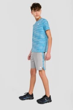 Junior Trail 2.0 T-Shirt - Neon Blue/Sky 4 Junior Trail 2.0 T-Shirt - Neon Blue/Sky -MONTIREX CLOHTING SALE NEON BLUE NEON SKY WHITE front
