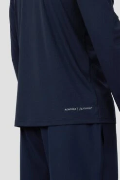 Peak Gridded Polartec® 1/4 Zip - Midnight Blue 7 Peak Gridded Polartec® 1/4 Zip - Midnight Blue -MONTIREX CLOHTING SALE PEAKGRIDDED 1 4 ZIP BLACKIRIS 6