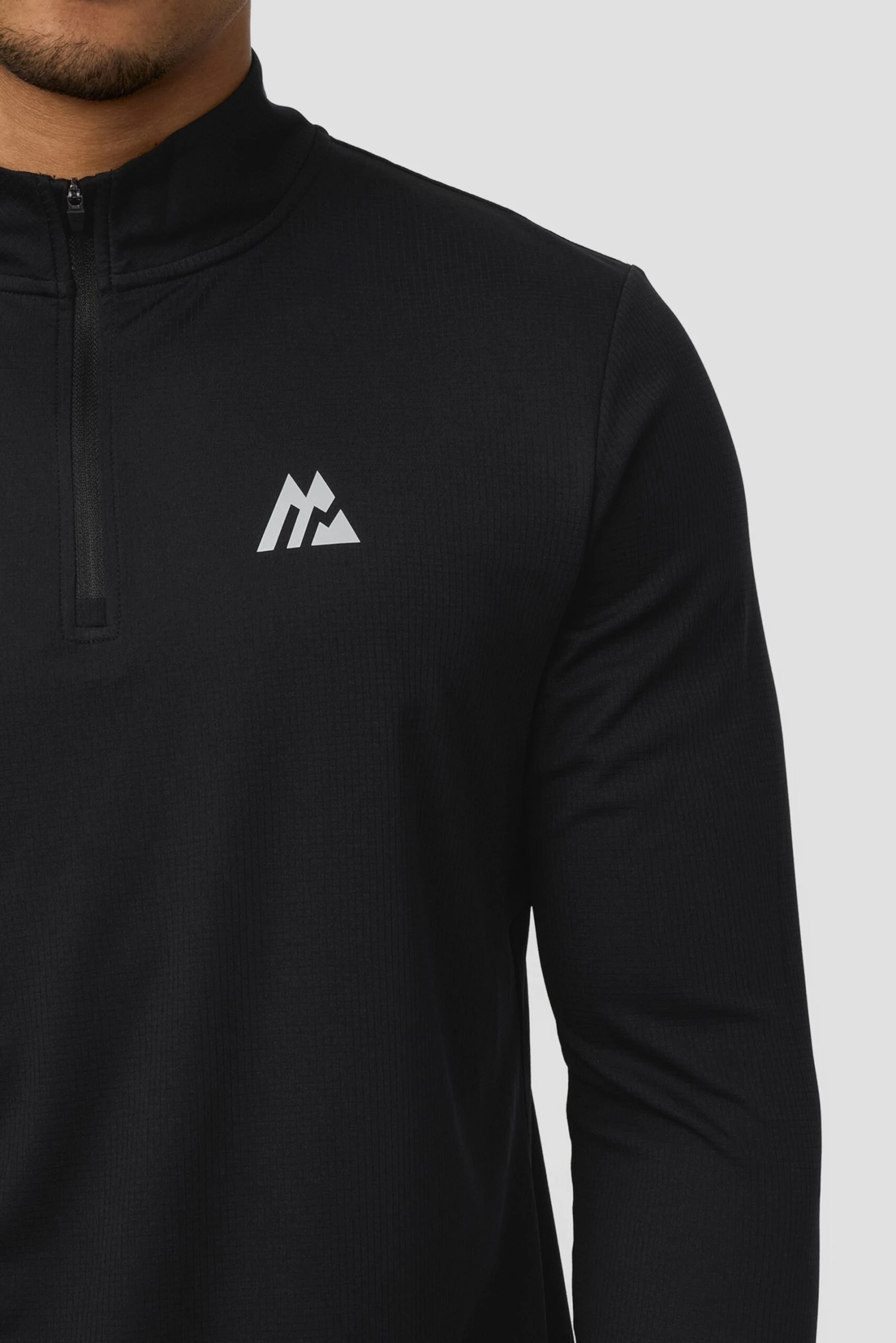 Peak Gridded Polartec® 1/4 Zip - Black Peak Gridded Polartec® 1/4 Zip - Black -MONTIREX CLOHTING SALE PEAKGRIDDED 1 4ZIP BLACK 5 scaled