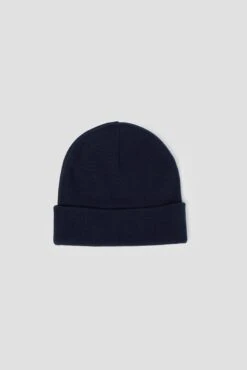 Polar Beanie - Midnight Blue -MONTIREX CLOHTING SALE POLAR BEANIE MIDNIGHT BLUE 3