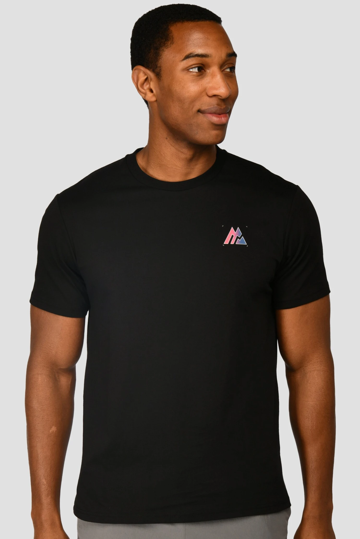 Radial T-Shirt - Black Radial T-Shirt - Black -MONTIREX CLOHTING SALE RADIAL TEE BLACK close front scaled