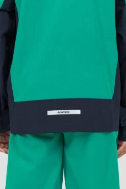 Boys Rush 2.0 Jacket - Aruba/Midnight Blue -MONTIREX CLOHTING SALE RUSH 2.0 JACKET LAPIS BLACK IRIS close back detail