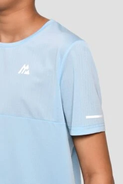 Junior Rush Running T-Shirt - Argentinian Blue -MONTIREX CLOHTING SALE RUSH TEE ARGENTINIAN BLUE logo