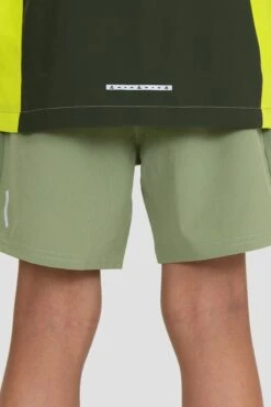 Boys Speed 2.0 Windbreaker - Fleck/Elm/Electric Lime -MONTIREX CLOHTING SALE SPEED 2.0 WINDBREAKER FLECK ELM ELECTRIC LIME close back detail