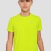 Junior Speed T-Shirt - Electric Lime 1 Junior Speed T-Shirt - Electric Lime -MONTIREX CLOHTING SALE SPEED TEE ELECTRIC LIME close front