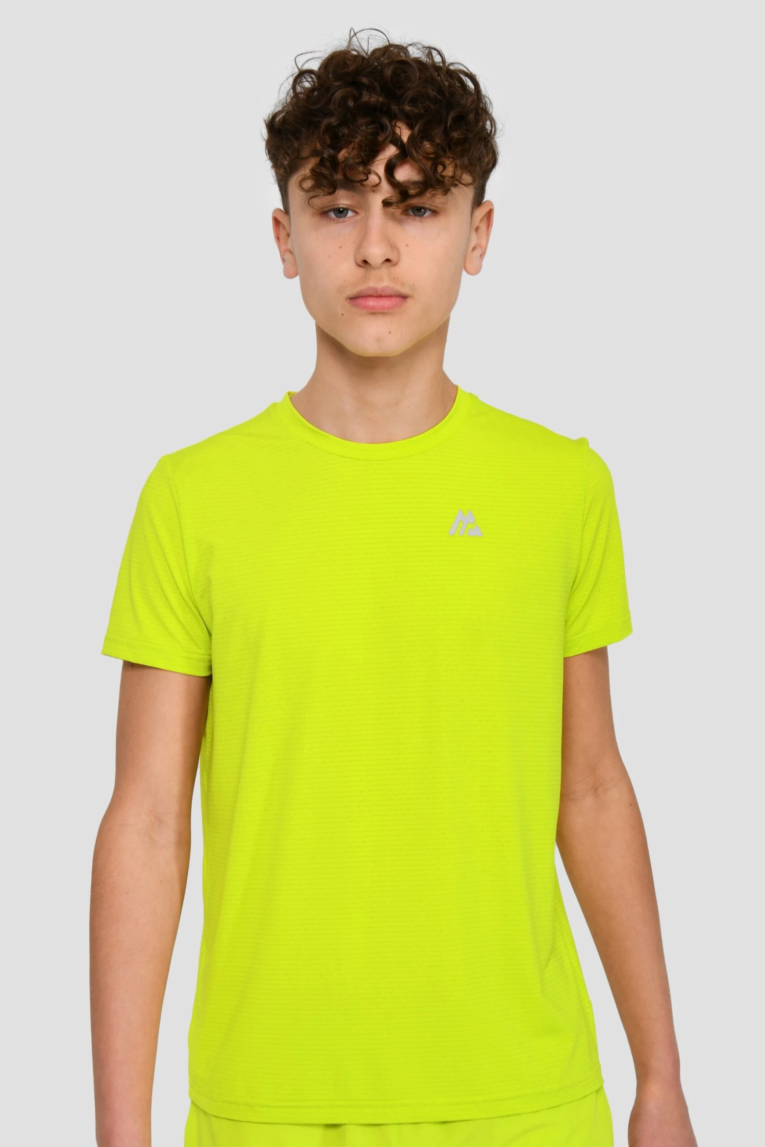 Junior Speed T-Shirt - Electric Lime Junior Speed T-Shirt - Electric Lime -MONTIREX CLOHTING SALE SPEED TEE ELECTRIC LIME close front scaled