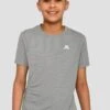 Junior Speed T-Shirt - Platinum Grey -MONTIREX CLOHTING SALE SPEED TEE PLATINUM GREY close front