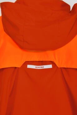 Junior Speed Windbreaker - Cardinal Red/Fiery Orange 6 Junior Speed Windbreaker - Cardinal Red/Fiery Orange -MONTIREX CLOHTING SALE SPEED WINDBREAKER CARDINAL RED FIERY ORANGE logo windflap detail