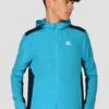 Junior Speed Windbreaker - Midnight Blue/Maya Blue -MONTIREX CLOHTING SALE SPEED WINDBREAKER MIDNIGHT BLUE MAYA BLUE close front