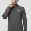 Strike 1/4 Zip - Asphalt/Cement Grey