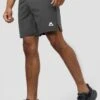 Strike Short - Asphalt/Cement Grey -MONTIREX CLOHTING SALE STRIKE SHORT ASPHALT LOGO SIDE