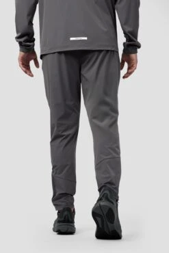 Trace Running Pant - Cement Grey -MONTIREX CLOHTING SALE TRACE PANT CASTLEROCK CLOSE BACK