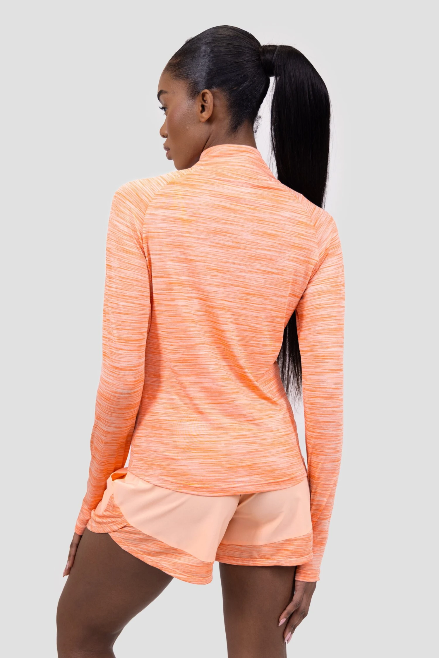 Women's Trail 1/4 Zip - Coral/Peach Women's Trail 1/4 Zip - Coral/Peach -MONTIREX CLOHTING SALE TRAIL 1 4 ZIP PEACH NECTAR MELON PAPAYA PUNCH 2 scaled