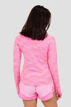 Women's Trail 1/4 Zip - Pink/Lilac -MONTIREX CLOHTING SALE TRAIL 1 4 ZIP PINK 2