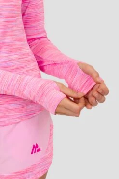 Women's Trail 1/4 Zip - Pink/Lilac -MONTIREX CLOHTING SALE TRAIL 1 4 ZIP PINK 6