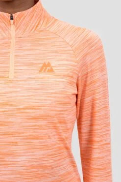 Women's Trail 1/4 Zip - Coral/Peach 7 Women's Trail 1/4 Zip - Coral/Peach -MONTIREX CLOHTING SALE TRAIL 1 4 ZIP PEACHNECTAR MELON PAPAYAPUNCH 6