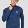 Trail 1/4 Zip - Navy Multi -MONTIREX CLOHTING SALE TRAIL 2.0 1 4 ZIP ESTATE BLUE SET SAIL TRUE NAVY close front