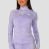 Women's Trail 2.0 1/4 Zip - Lilac Multi -MONTIREX CLOHTING SALE TRAIL 2.0 1 4 ZIP LILAC BLOOM MAGNOLIA PEARLY HEATHER AMETHYST close front 404152a8 1f50 478b 8b11 d28e64e59e36