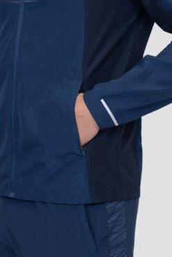 Trail Windbreaker - Navy Multi -MONTIREX CLOHTING SALE TRAIL 2.0 JACKET ESTATE BLUE SET SAIL TRUE NAVY sleeve