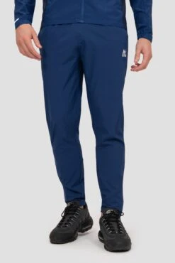 Trail Panel Running Pant - Navy Multi 4 Trail Panel Running Pant - Navy Multi -MONTIREX CLOHTING SALE TRAIL 2.0 PANT ESTATE BLUE SET SAIL TRUE NAVY close front