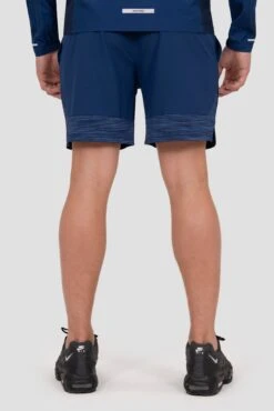 Trail Panel Short - Navy Multi 5 Trail Panel Short - Navy Multi -MONTIREX CLOHTING SALE TRAIL 2.0 SHORT ESTATE BLUE SET SAIL TRUE NAVY close back