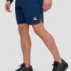 Trail Panel Short - Navy Multi -MONTIREX CLOHTING SALE TRAIL 2.0 SHORT ESTATE BLUE SET SAIL TRUE NAVY close side logo