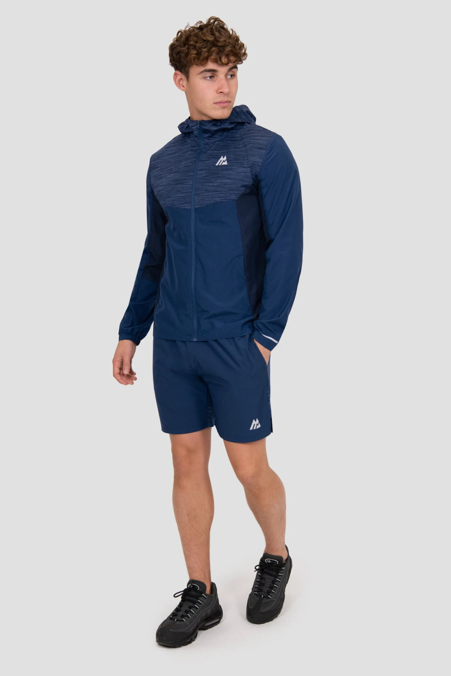 Trail Panel Short - Navy Multi Trail Panel Short - Navy Multi -MONTIREX CLOHTING SALE TRAIL 2.0 SHORT ESTATE BLUE SET SAIL TRUE NAVY full front scaled